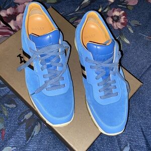 Blue Bally Sneakers